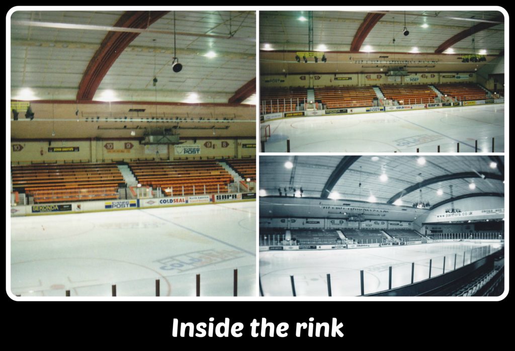 Nottingham Ice Stadium - inside the rink
