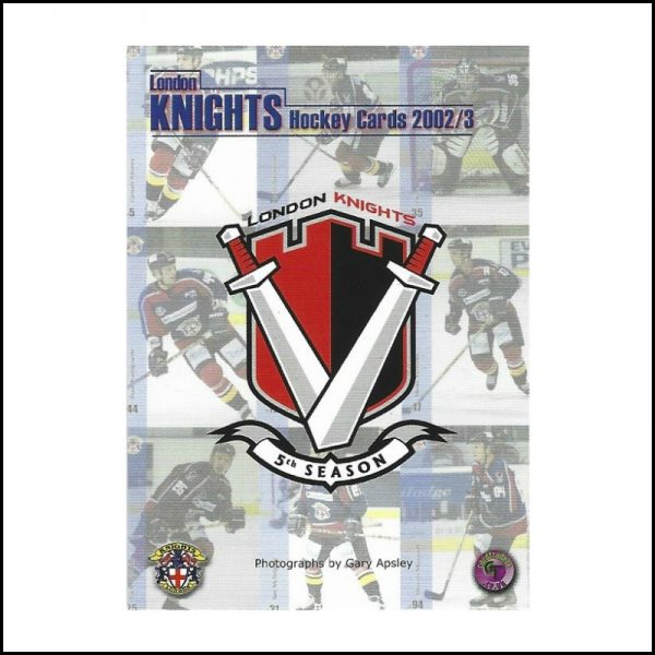 London Knights 2002 - 03 sq