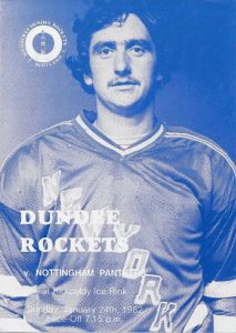Vintage Dundee Rockets Programme